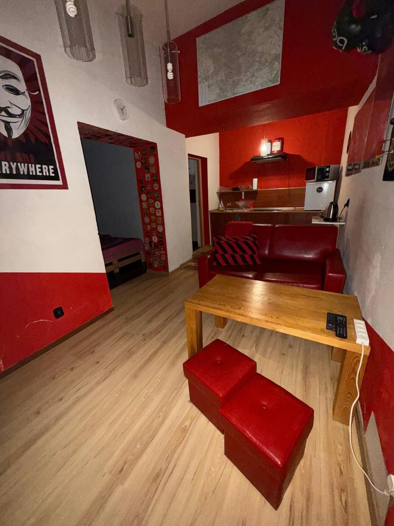 Studio Red And White Apartment Łódź Exterior foto