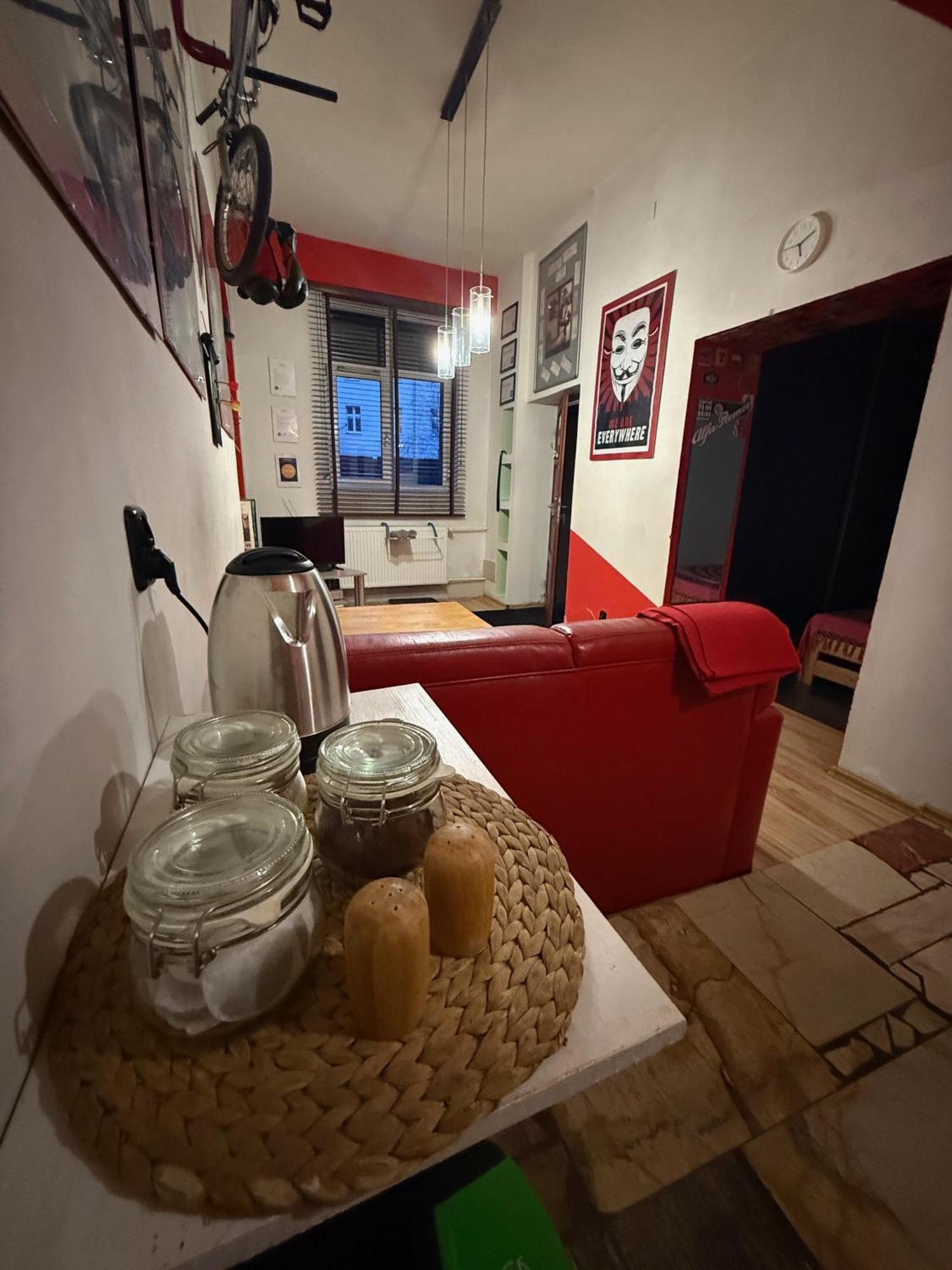 Studio Red And White Apartment Łódź Exterior foto