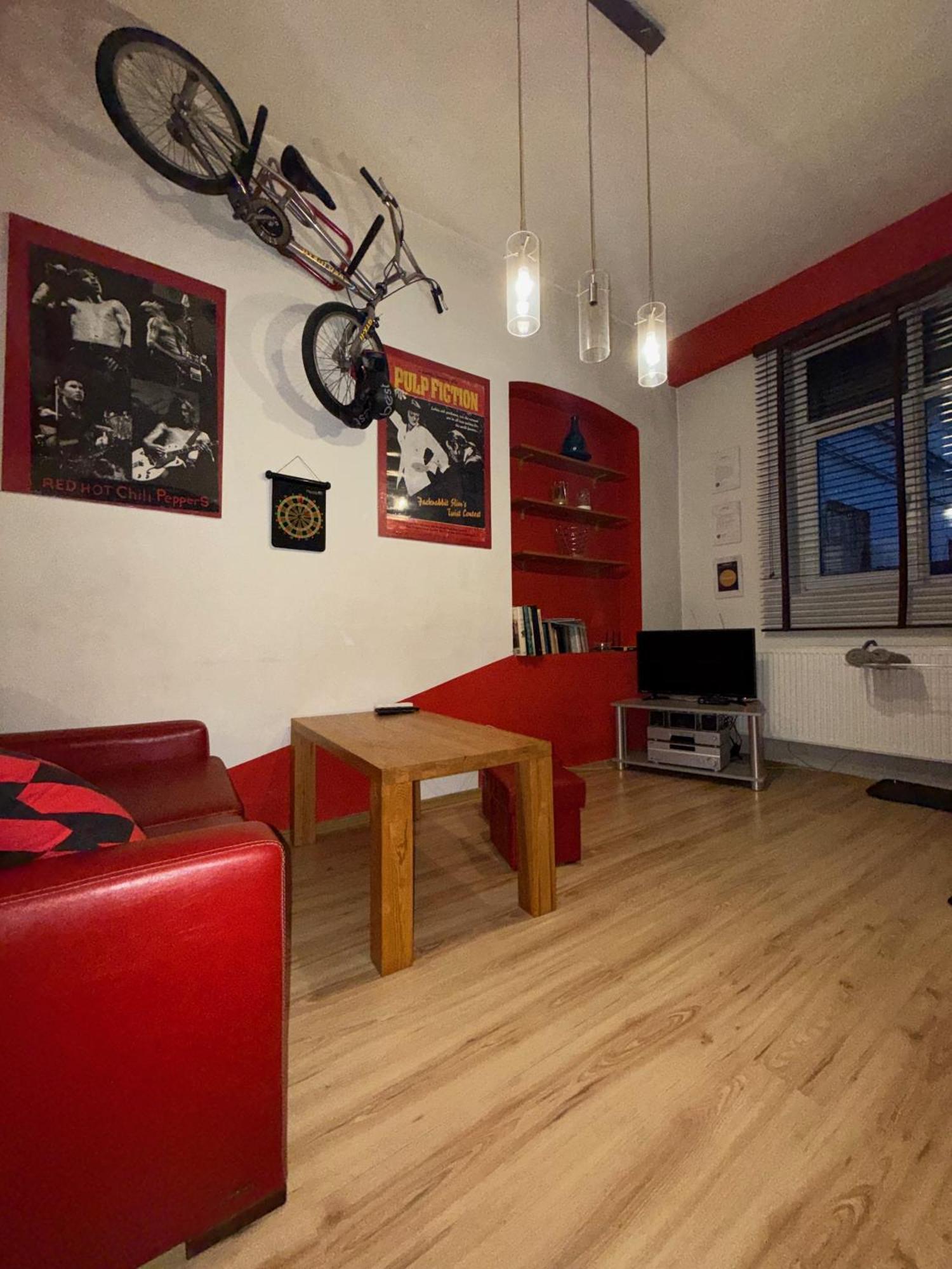 Studio Red And White Apartment Łódź Exterior foto